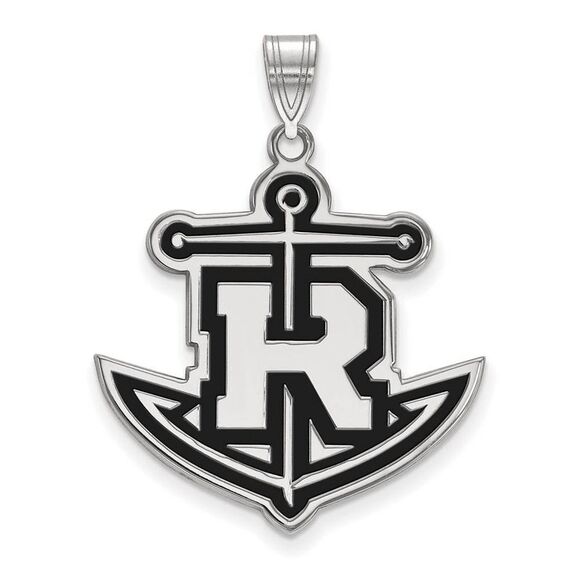 Sterling Silver Rollins College XL Enamel Pendant